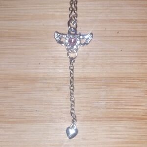 Silver Heart Pendant Necklace